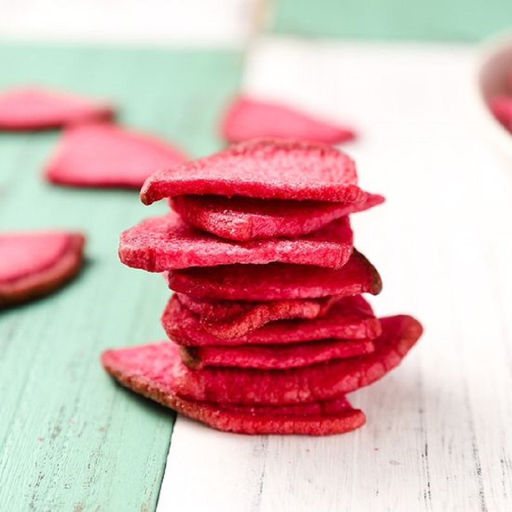 vacuum fried red radish vacuum fried red radish