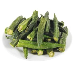 Home vacuum fried okra