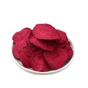 Home vacuum fried beetroot